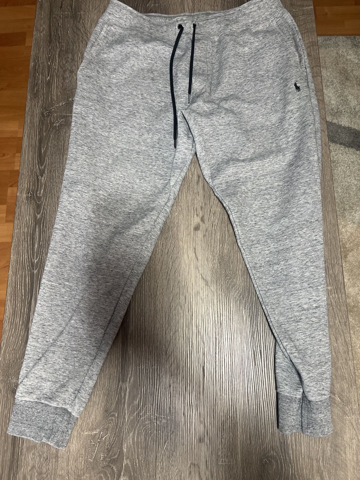 Polo Ralph Lauren Gray Polo Double Knit Jogger Pants Size US 30 / EU 46 - 1 Preview