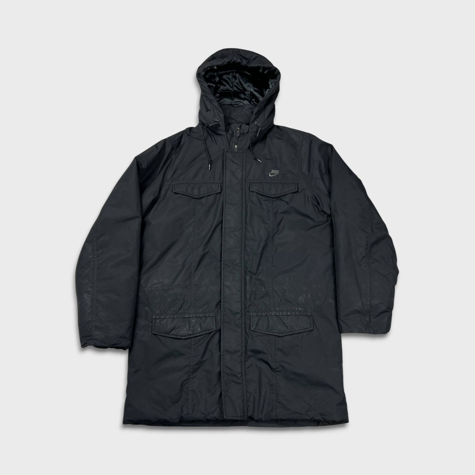 Nike × Vintage Nike Sportswear Jacket Small Swoosh Oversized Zip Outdoor Size US S / EU 44-46 / 1 - 1 Thumbnail