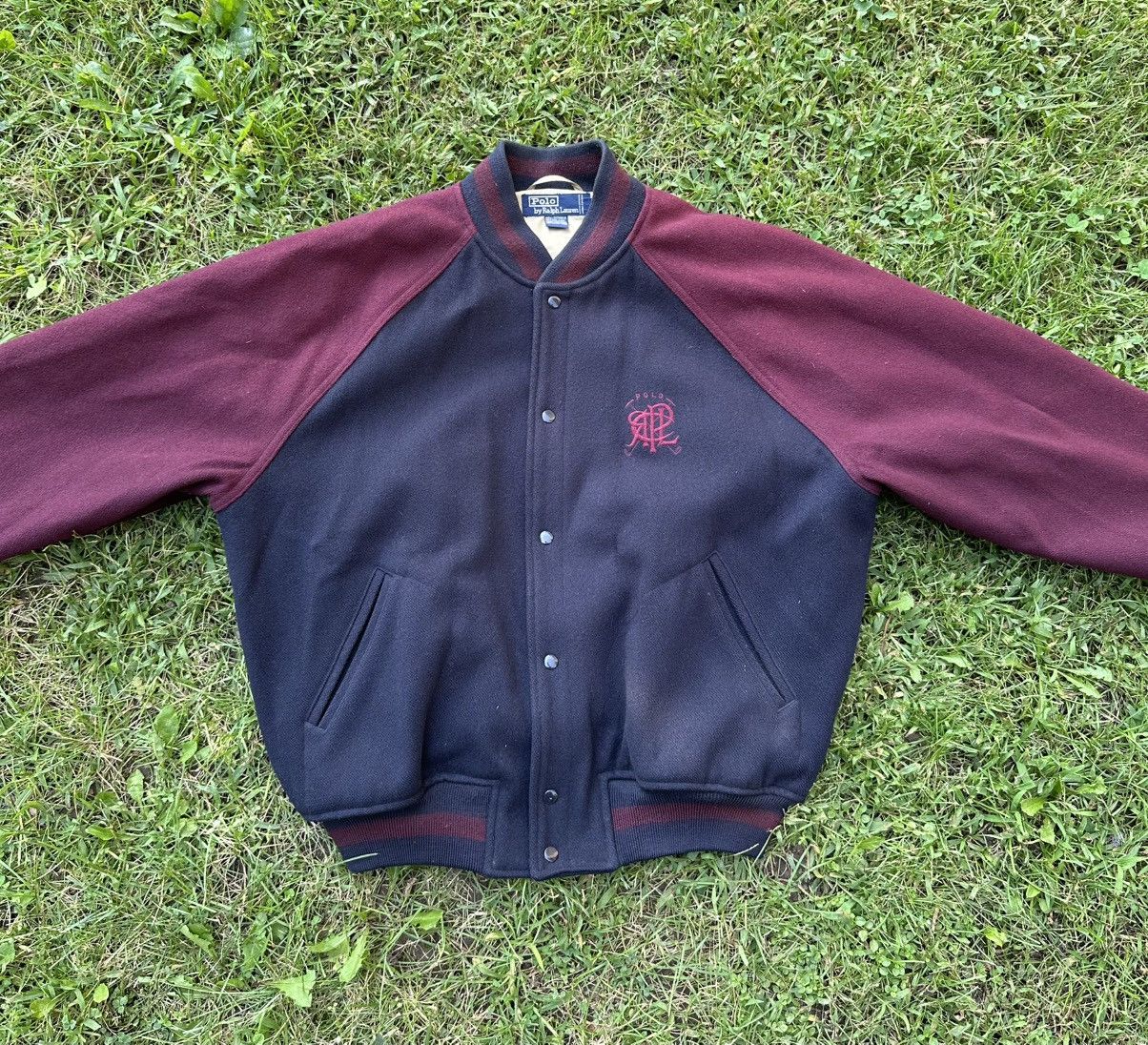 Polo Ralph Lauren VINTAGE POLO RALPH LAUREN VARSITY JACKET Size US L / EU 52-54 / 3 - 2 Thumbnail