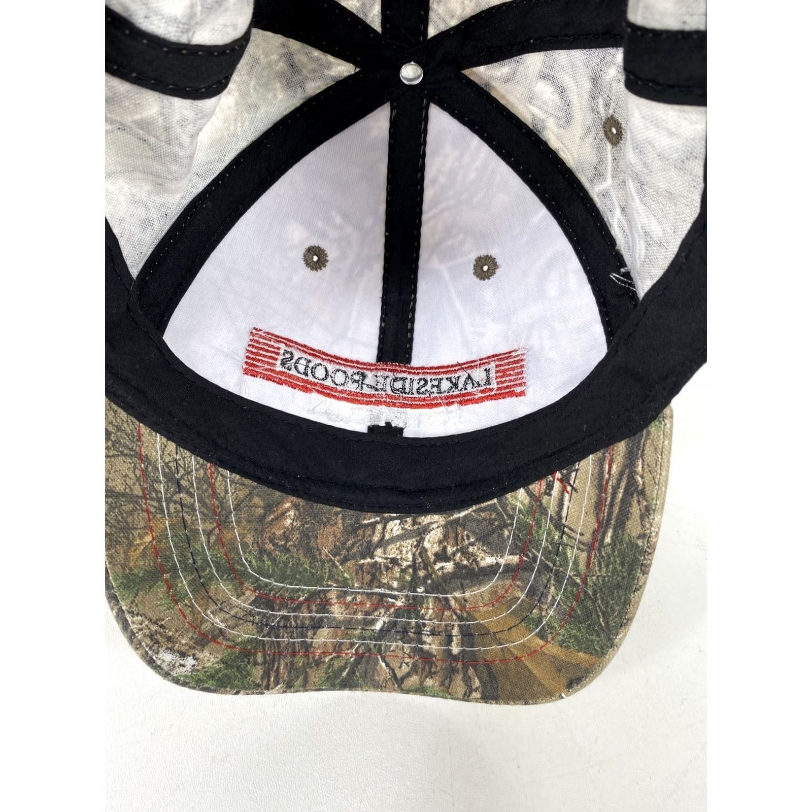 Port Authority Lakeside Foods Poynette WI Realtree Camo Strapback Hat Cap NEW Size ONE SIZE - 7 Thumbnail