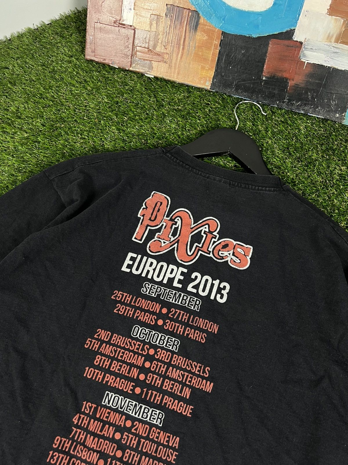 Band Tees Vintage The Pixies European Tour 2011 T Shirt Band Tee 00s Size US XL / EU 56 / 4 - 7 Thumbnail