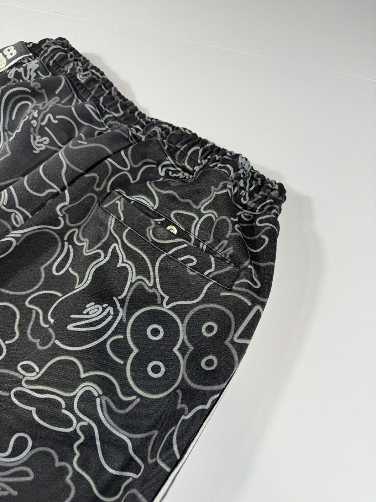 Bape BAPE x 88RISING Glow In The Dark Camo Track Pants Mens Size US 30 / EU 46 - 5 Thumbnail