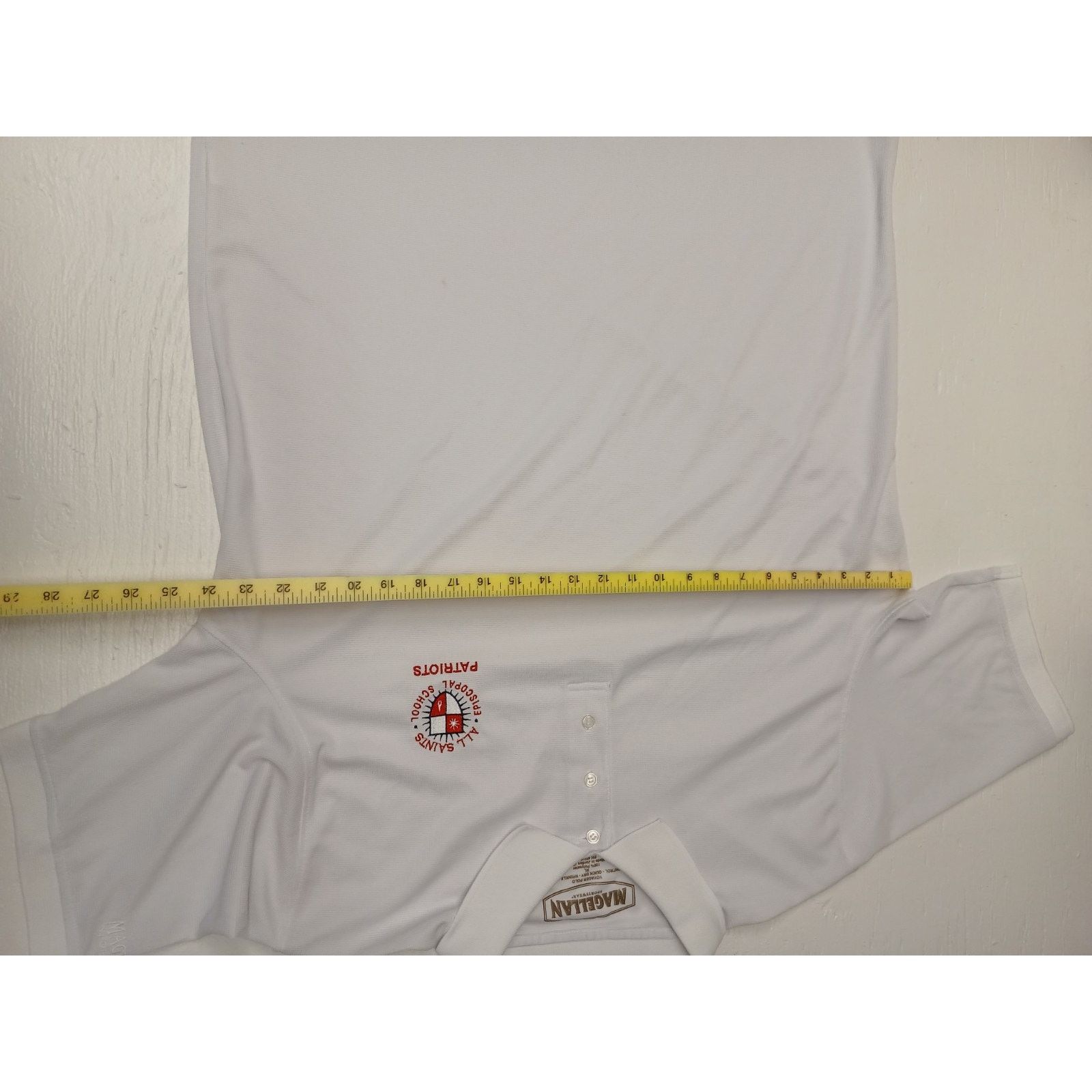 Other Magellan Sportswear (XL) White Collar Golf Polo Shirt Size US XL / EU 56 / 4 - 3 Thumbnail
