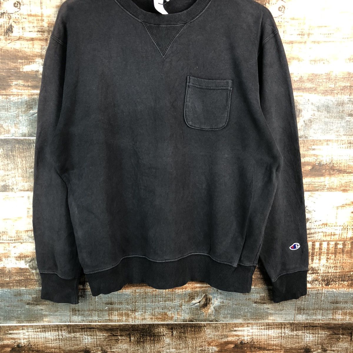 Champion Champion Black vintage Sweatshirt #A1945 Size US M / EU 48-50 / 2 - 3 Thumbnail