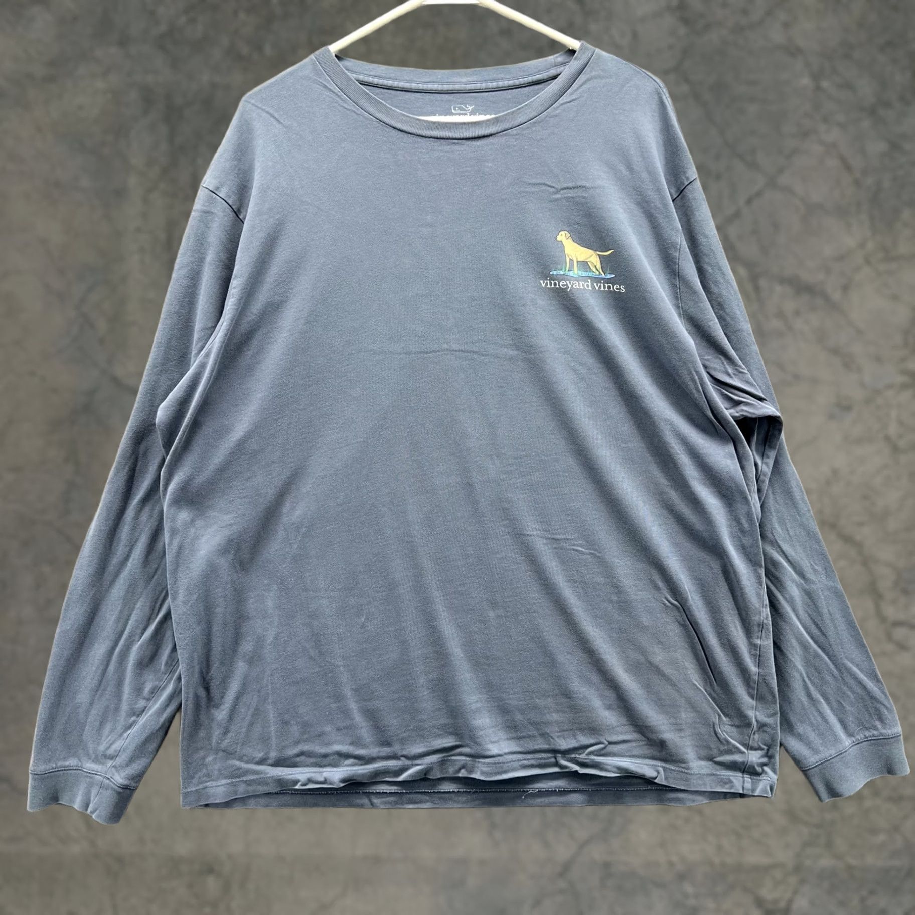 Vineyard Vines VINEYARD VINEs Shirt Mens XL Blue Long Sleeve Dog Logo Graphic Tee Tagless Shirt Size US XL / EU 56 / 4 - 1 Thumbnail