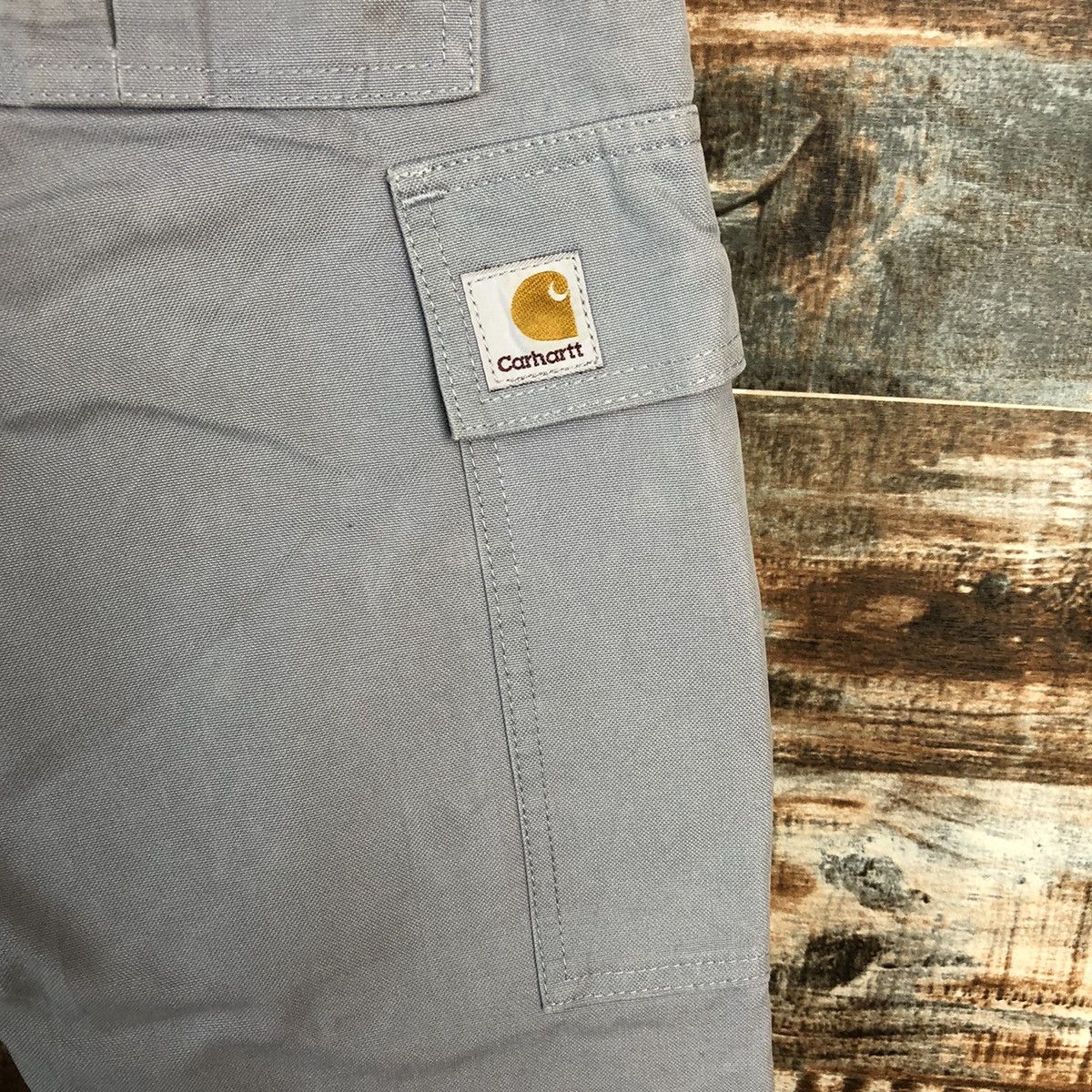 Carhartt DL Carhatt Grey Cargo Multipocket Pants #C109 Size US 32 / EU 48 - 18 Thumbnail