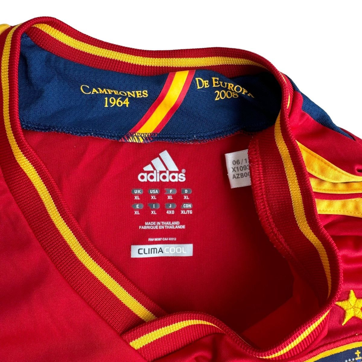 Adidas Euro Final 2012 Spain vs Italy Adidas Soccer Jersey Y2K 00s Size US XL / EU 56 / 4 - 7 Thumbnail
