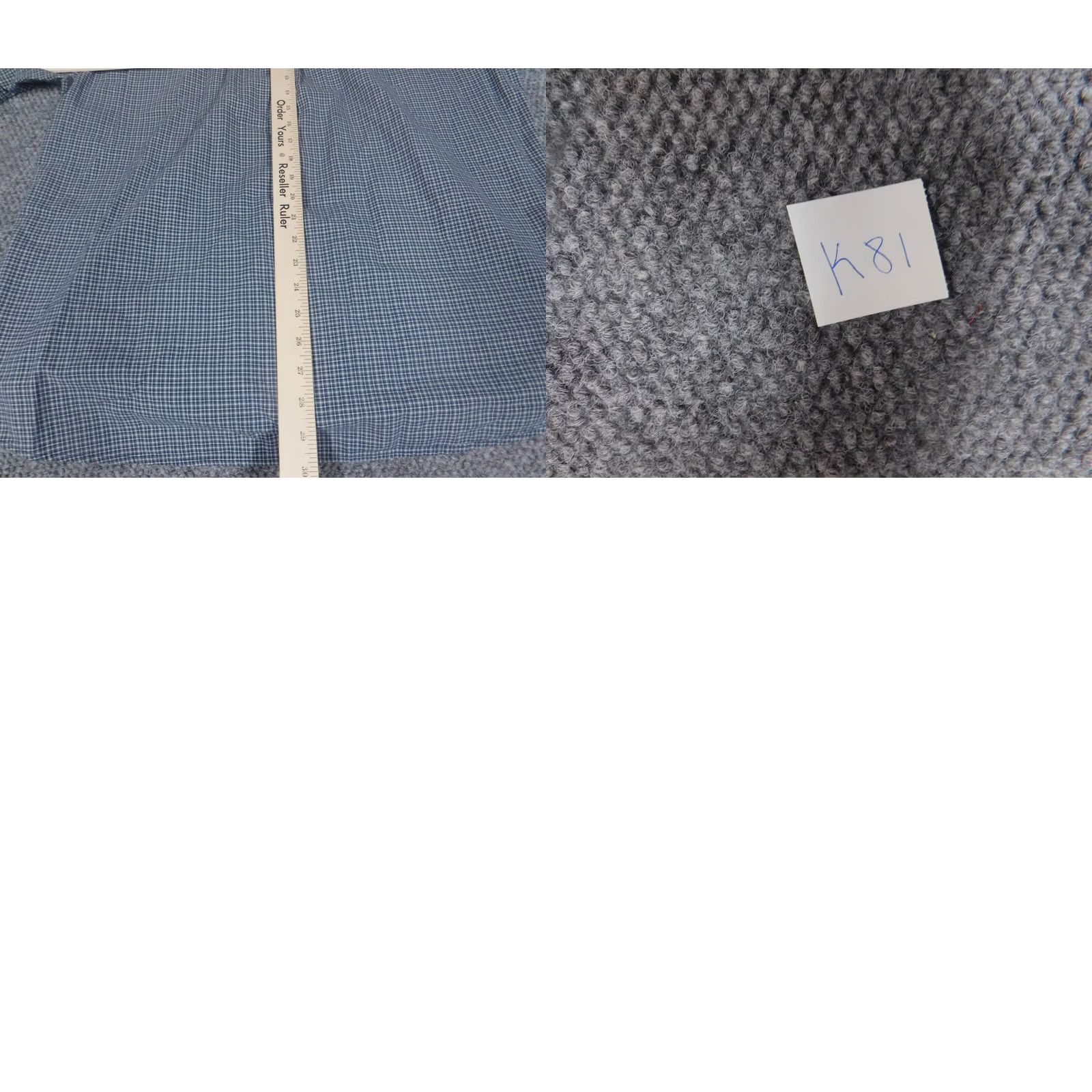 Vintage Woolrich Mens Shirt L Blue Plaid Button-Down Knit Cotton Short Sleeve Regular Size US L / EU 52-54 / 3 - 9 Thumbnail