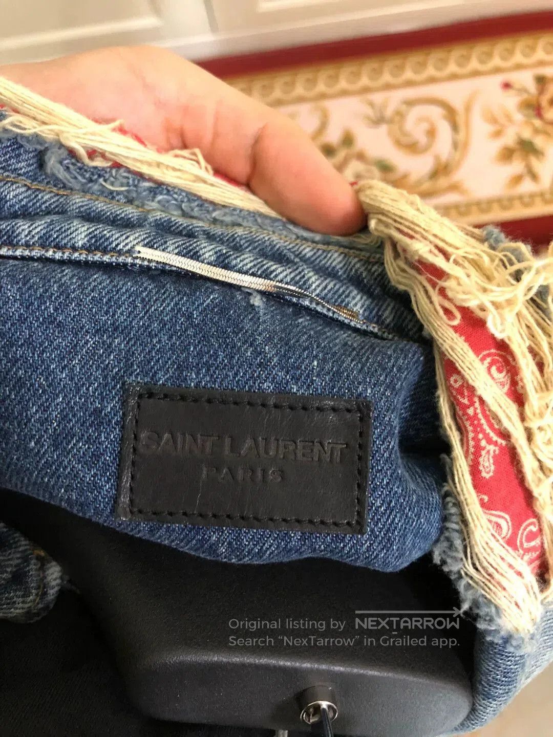 Saint Laurent Paris Saint Laurent Blue Denim Jacket. Size US M / EU 48-50 / 2 - 6 Thumbnail
