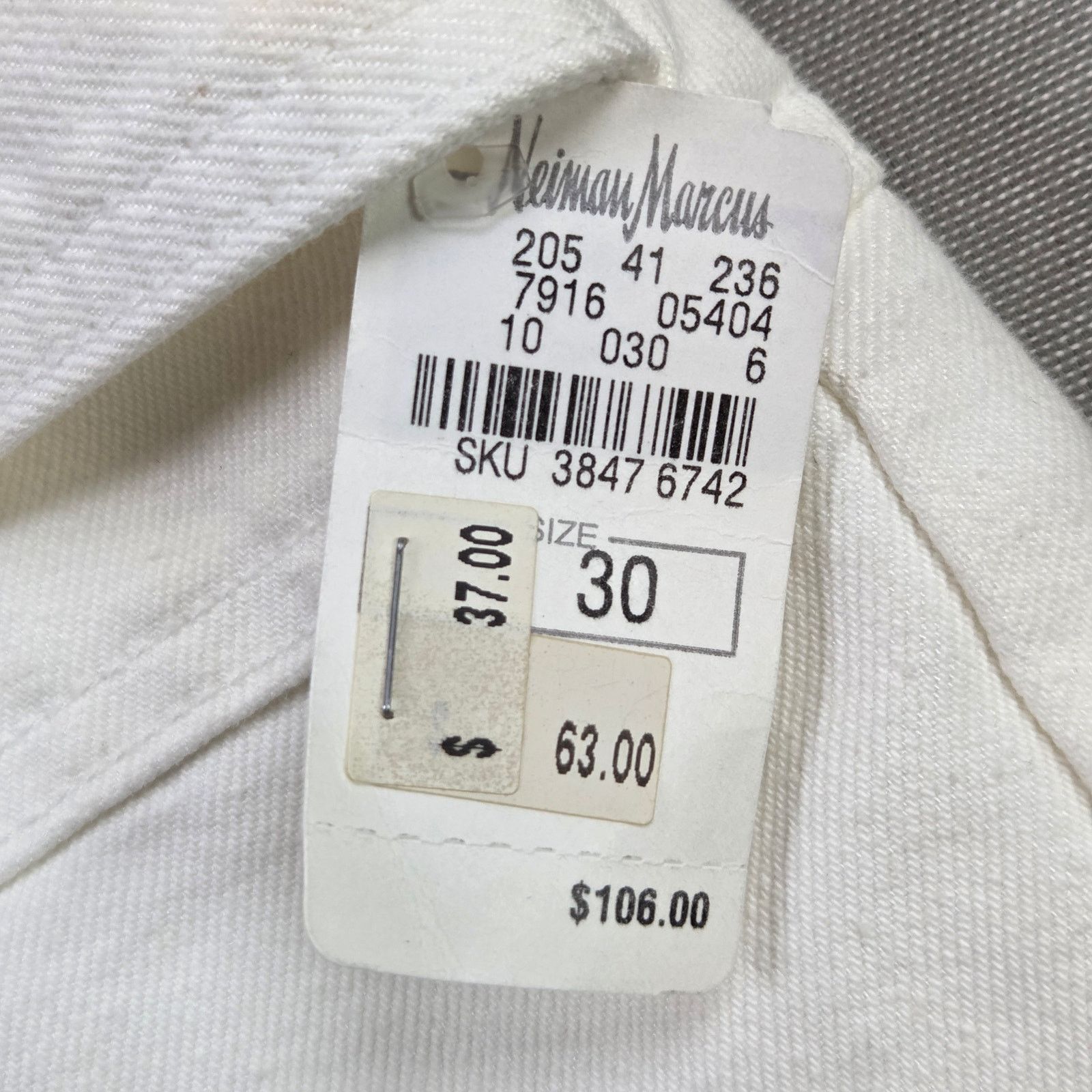 Vintage Juicy Jeans USA White Low Rise Flare Pants Size 30 Size 30" / US 8 / IT 44 - 10 Thumbnail