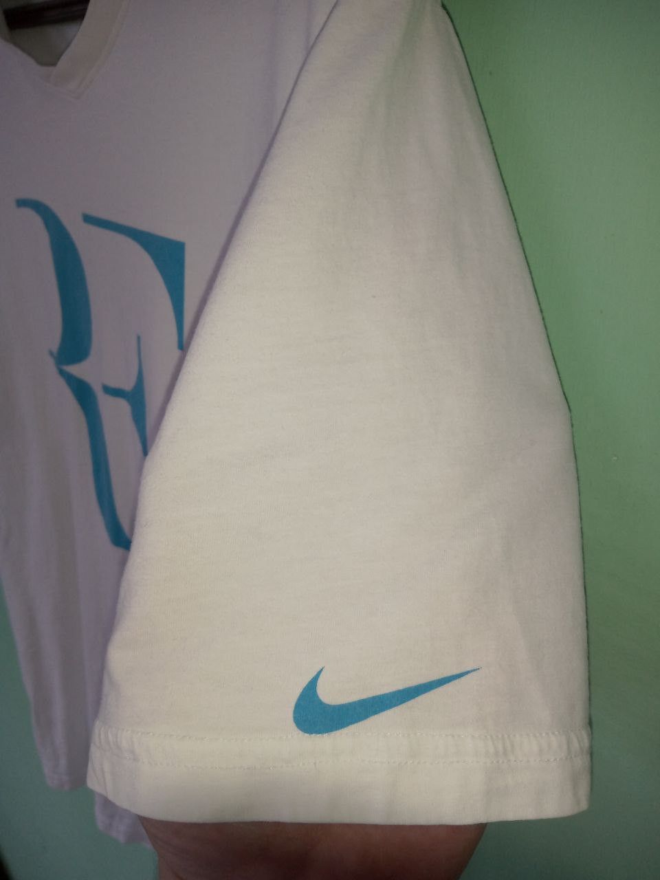 Nike Nike Roger Federer RF Big Logo Tennis T Shirt Size US L / EU 52-54 / 3 - 3 Thumbnail