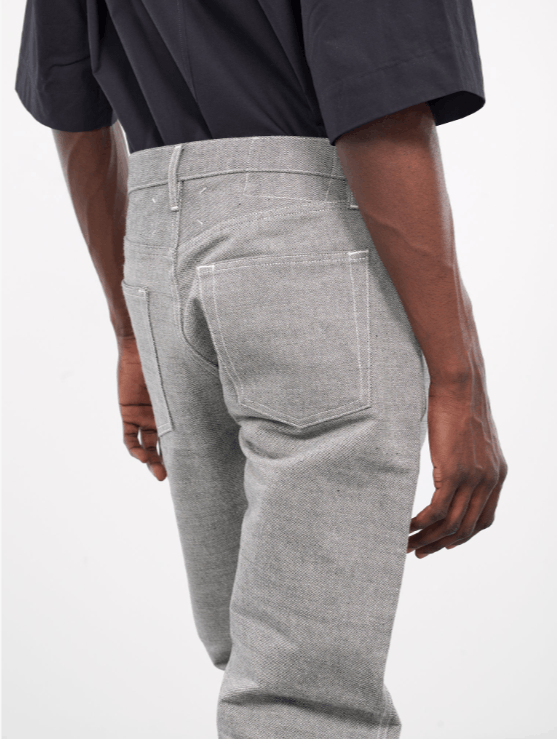 Maison Margiela BNWT SS24 MAISON MARGIELA MELANGE FIVE POCKET PANTS 32 Size US 32 / EU 48 - 15 Thumbnail