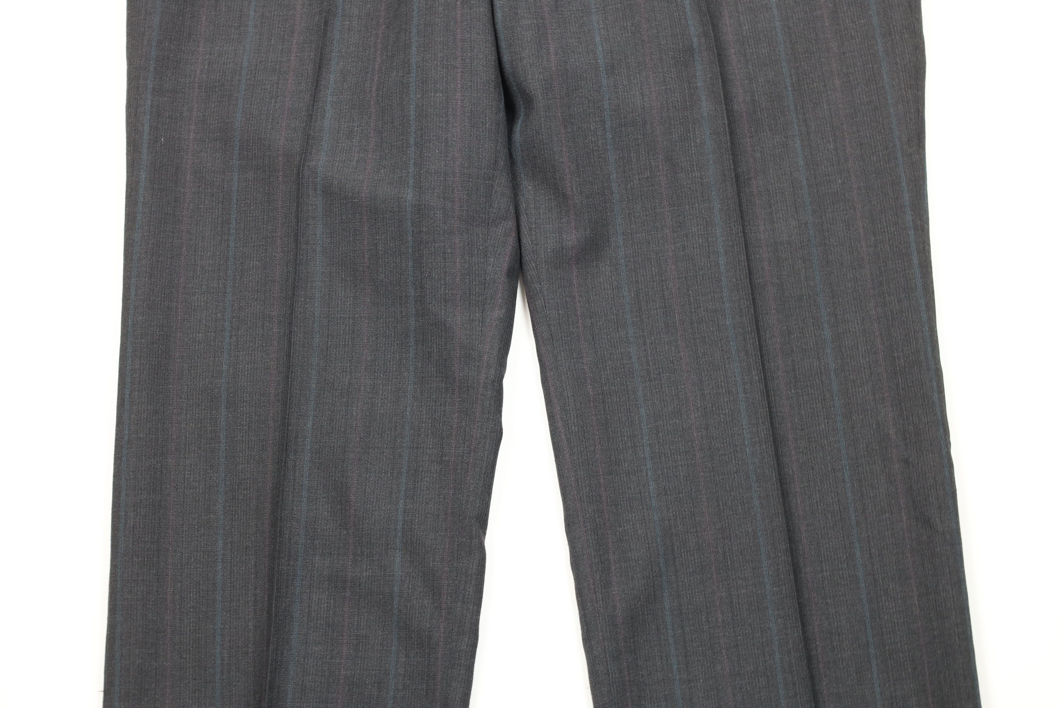 Vintage Vintage 90s Streetwear Blend Flared Wide Leg Chino Pants USA Size US 38 / EU 54 - 3 Thumbnail
