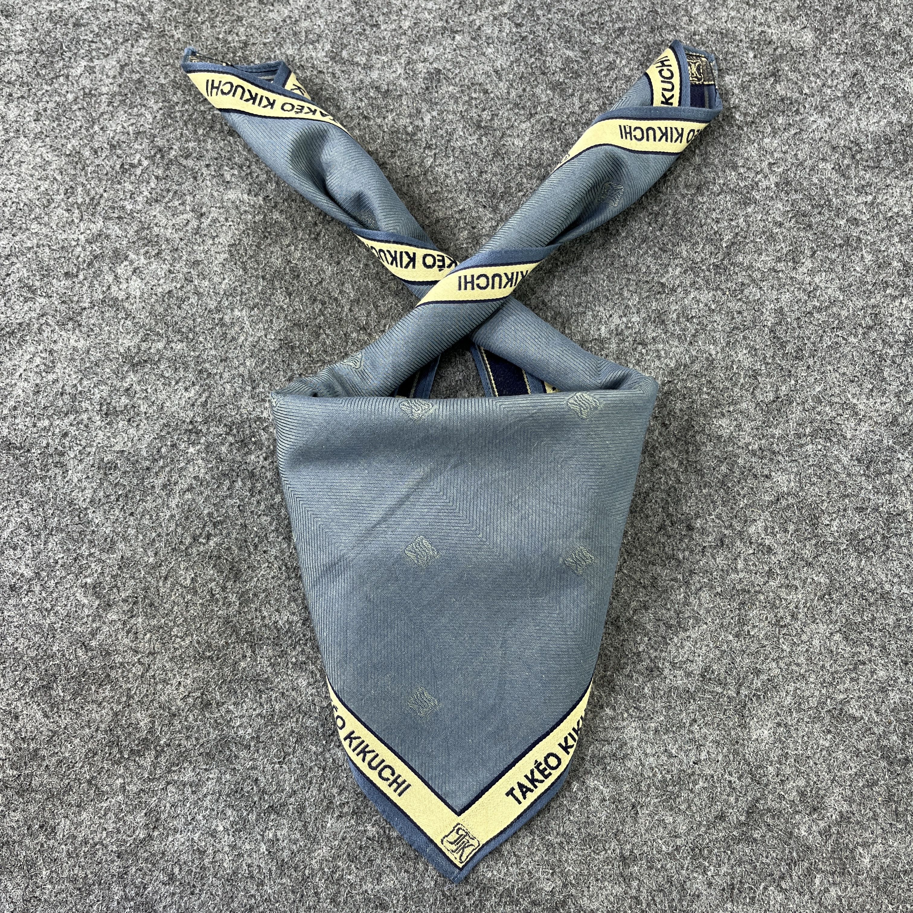 Japanese Brand Takeo Kikuchi Handkerchief / Bandana / Neckerchief B731 Size ONE SIZE - 1 Thumbnail