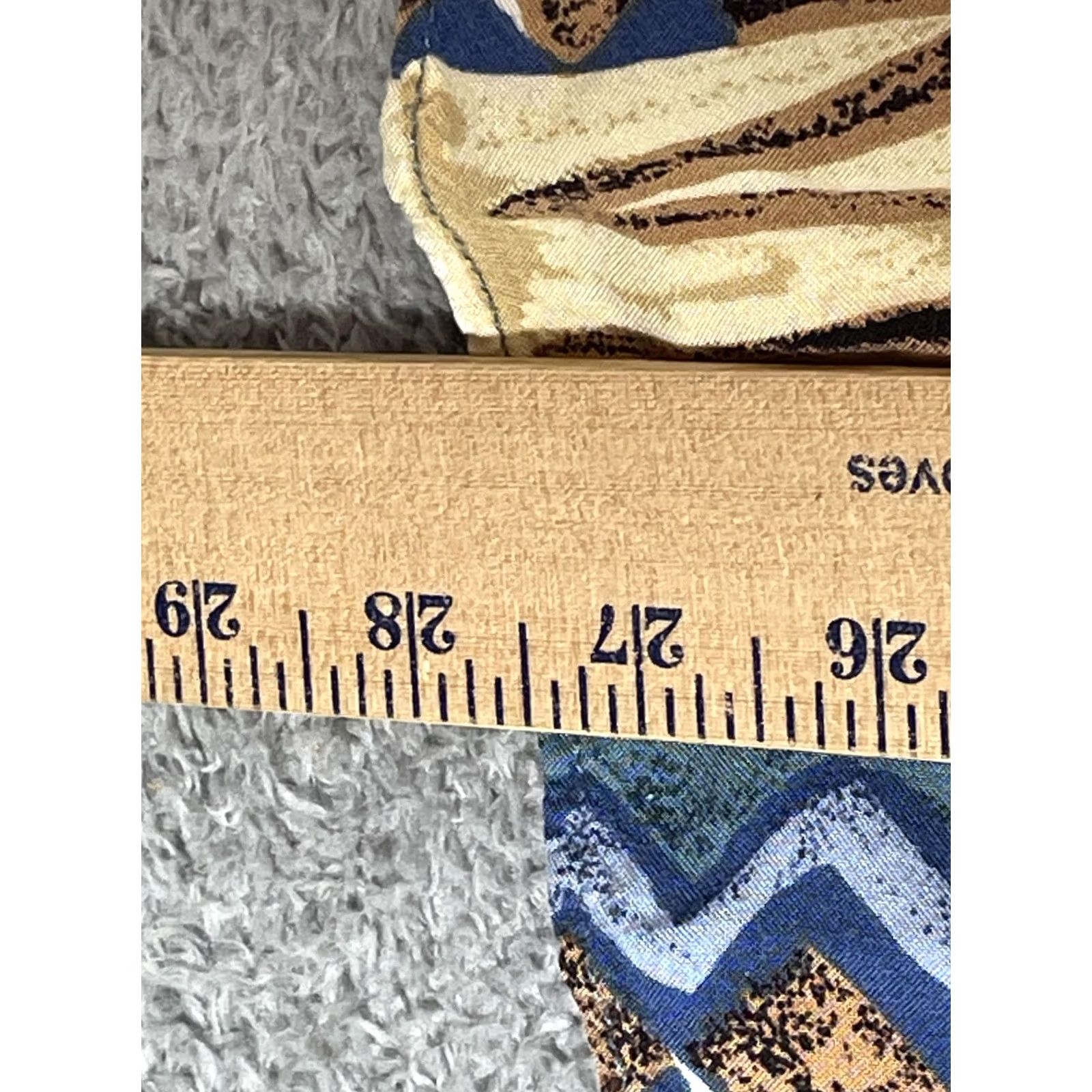 Vintage Kikomo Shirt Mens XL Blue Geometric Hawaiian Short Sleeve Button Up Casual Size US XL / EU 56 / 4 - 4 Thumbnail