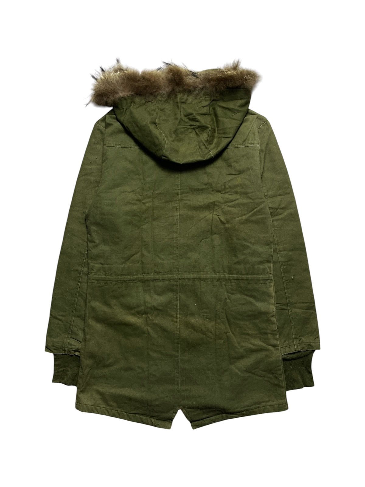 BUFFALO BOBS 2000’s Sheeya - Cyber Military Style Fur Jacket Size US M / EU 48-50 / 2 - 11 Thumbnail