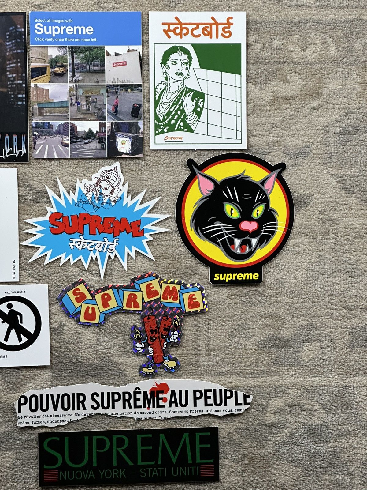 Supreme 10x Supreme Stickers Lot Size ONE SIZE - 3 Thumbnail