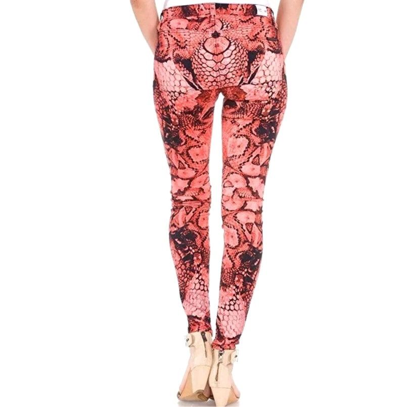 Hudson Hudson Red/Black Jeans | Size 27 Size 27" / US 4 / IT 40 - 6 Thumbnail