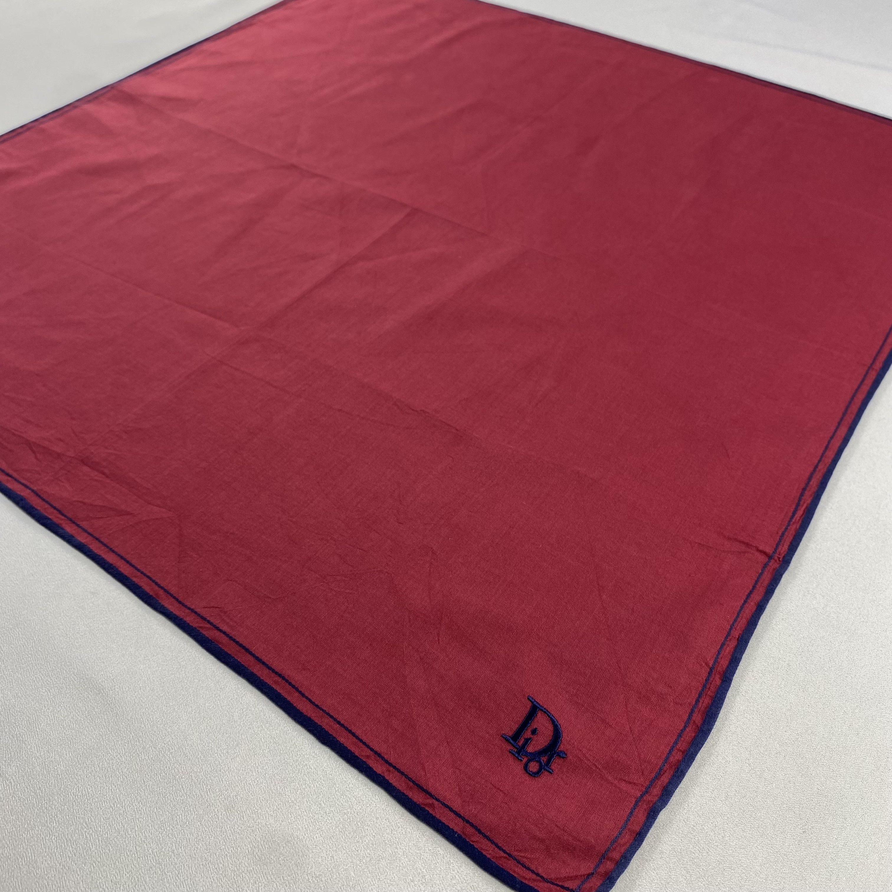 Vintage Dior Bandana/ Handkerchief / Neckerchief-P1273 Size ONE SIZE - 2 Thumbnail