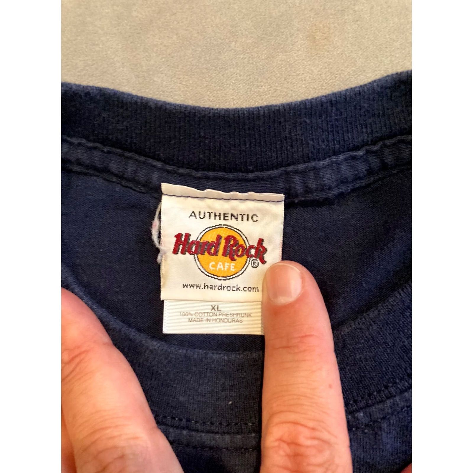 Hard Rock Cafe VINTAGE Hard Rock Cafe Washington DC T-Shirt XL Men Blue Size US XL / EU 56 / 4 - 3 Thumbnail