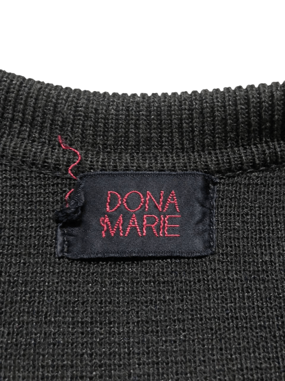 Japanese Brand Vintage Dona Marie Knit Pattern Sexy Rare Design Size M / US 6-8 / IT 42-44 - 9 Thumbnail
