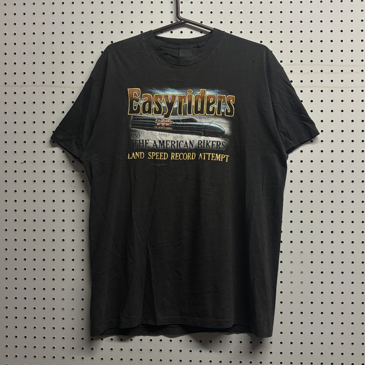 Other 1989 Easyriders American Bikers Land Speed Record 3D Emblem Size US L / EU 52-54 / 3 - 1 Thumbnail