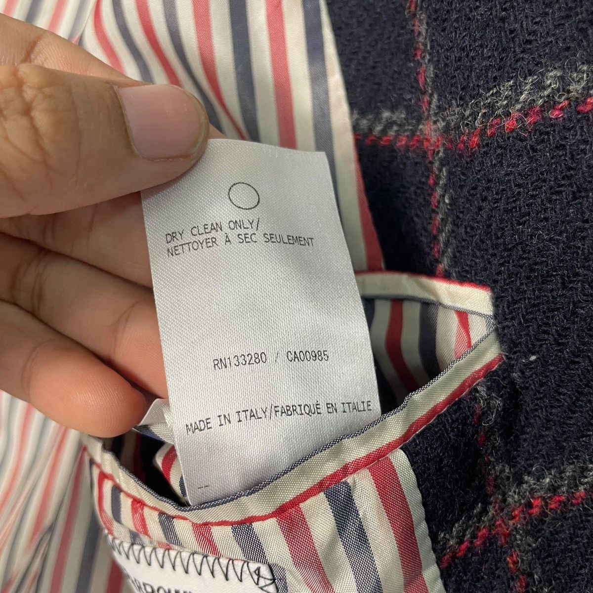 Thom Browne Thom Browne Wool Tartan Casual Jacket Size US M / EU 48-50 / 2 - 20 Thumbnail