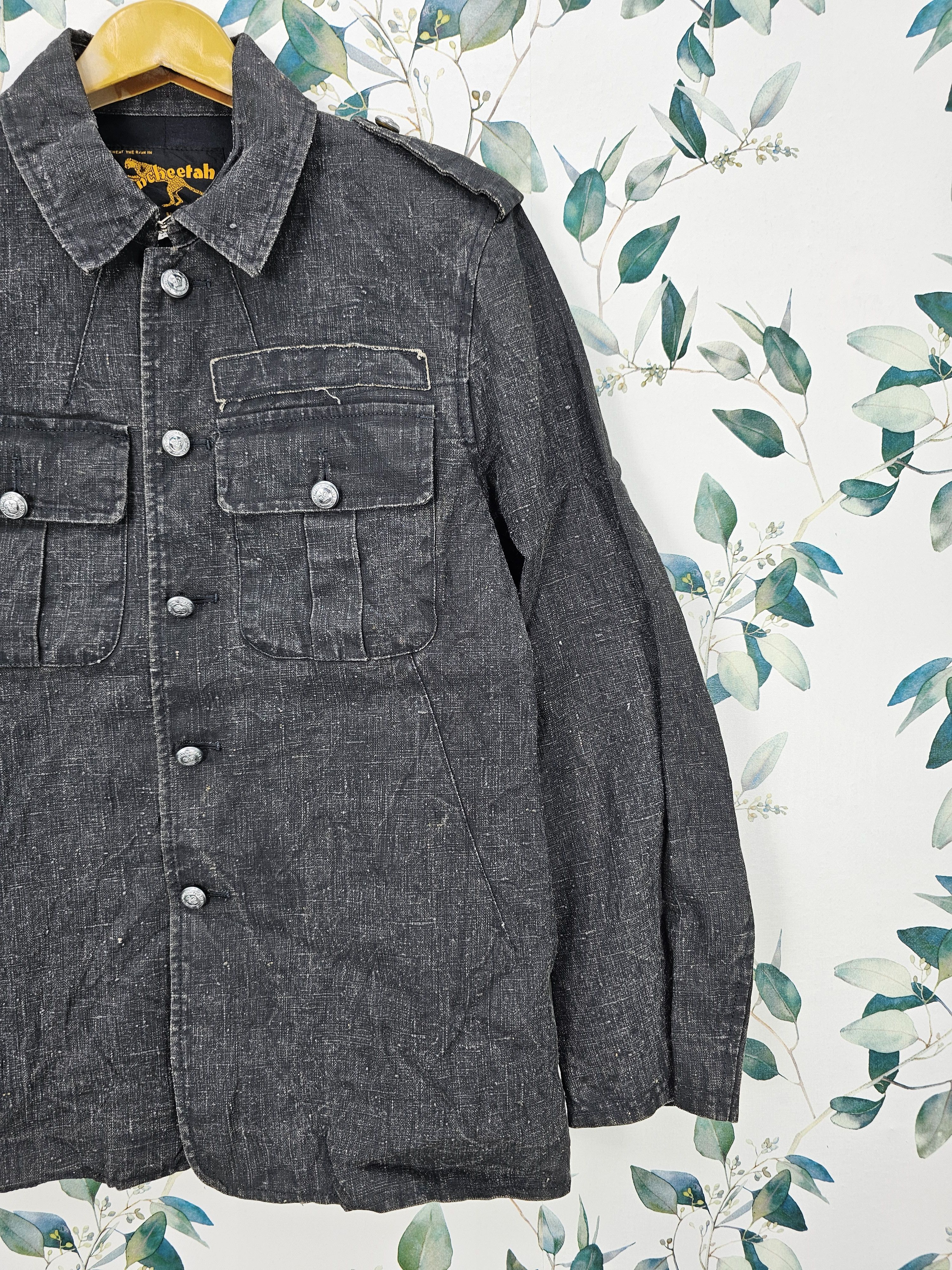 Japanese Brand Vintage RAINCHEETAH England Military Blazer Jacket J0102 Size US M / EU 48-50 / 2 - 4 Thumbnail