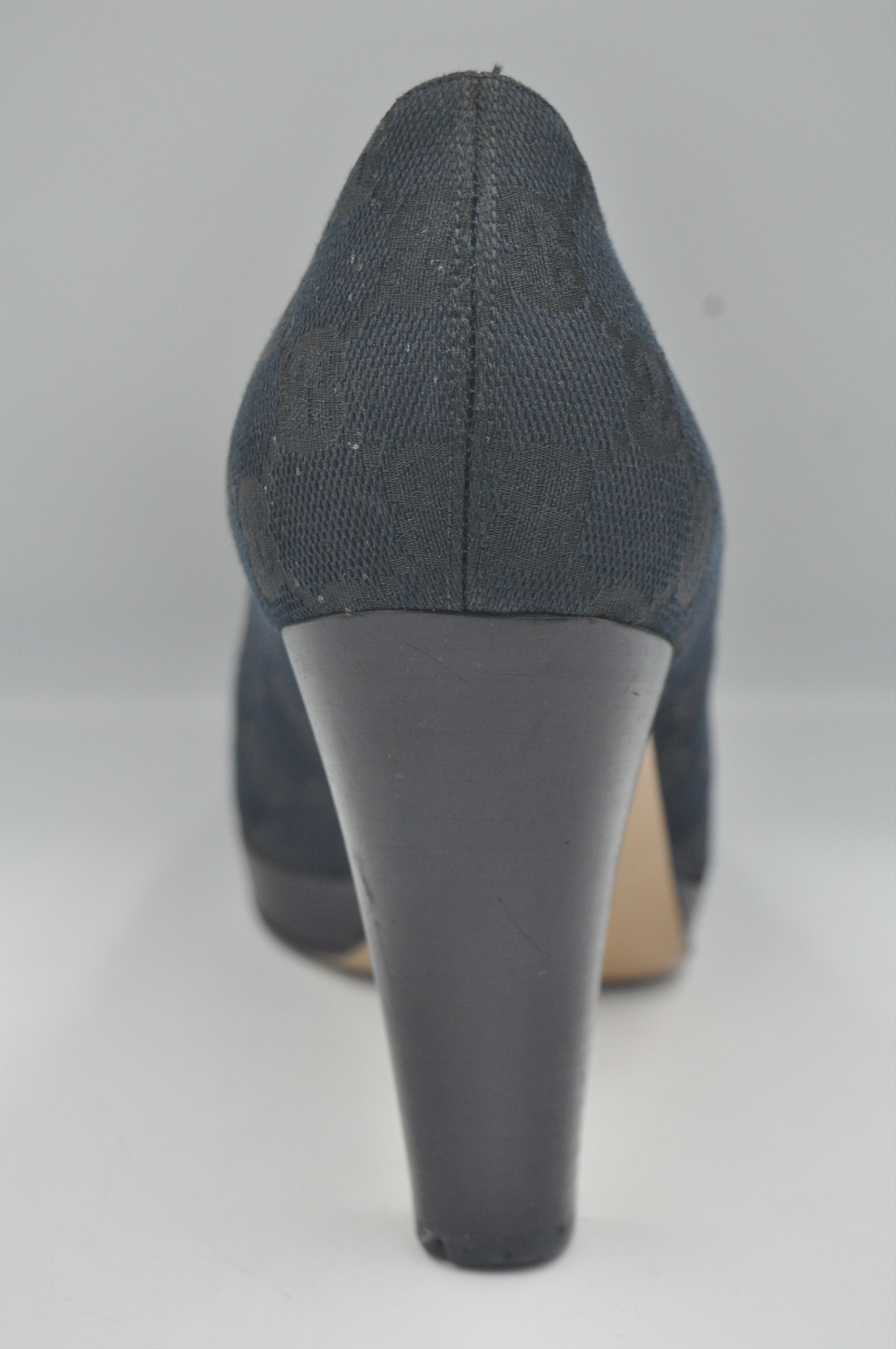 Gucci Gucci - Monogram Heel Pumps Size US 8 / IT 38 - 4 Thumbnail