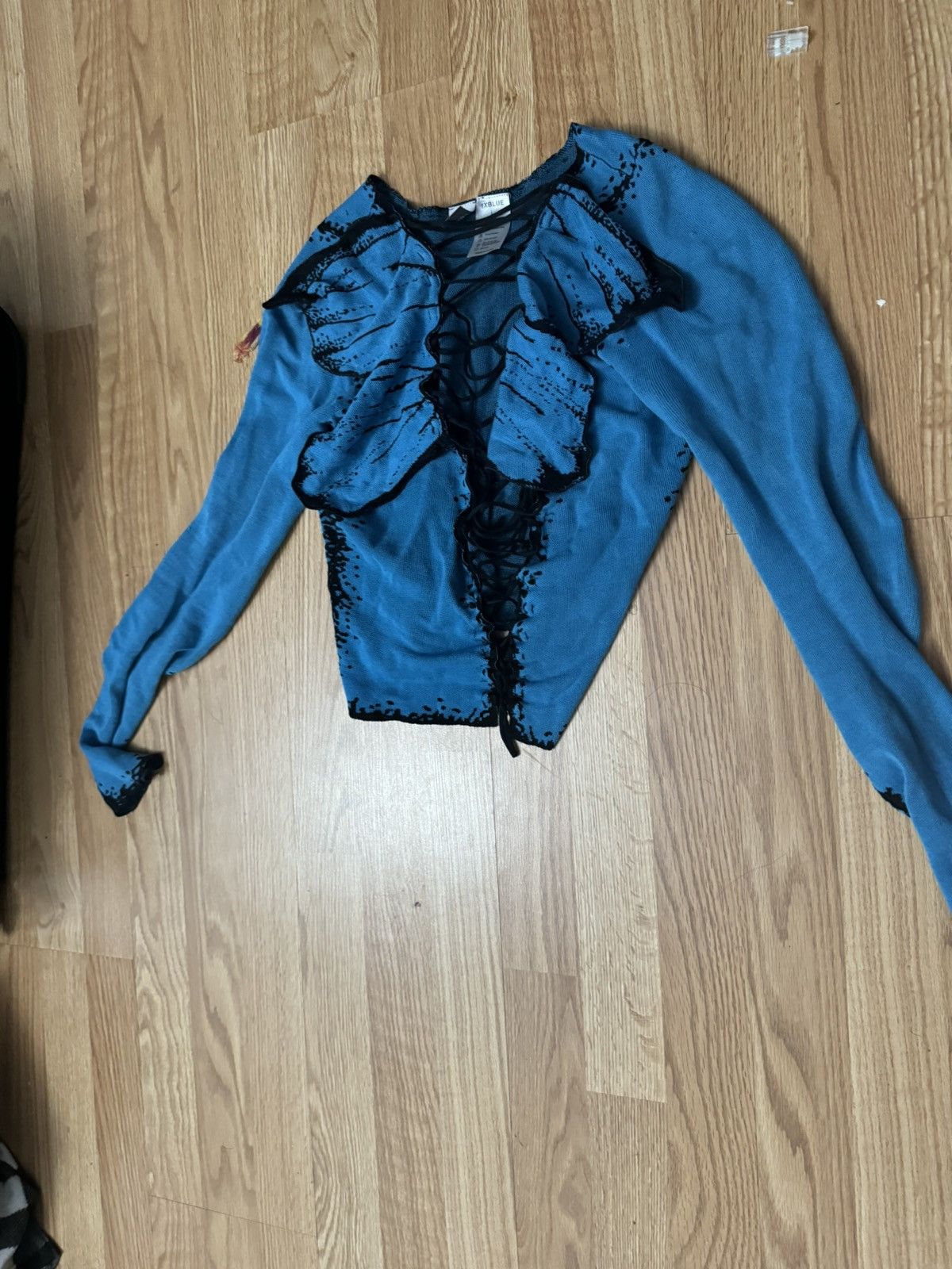 Other 1x BLUE SSENSE BUTTERFLY TOP Size L / US 10 / IT 46 - 1 Thumbnail