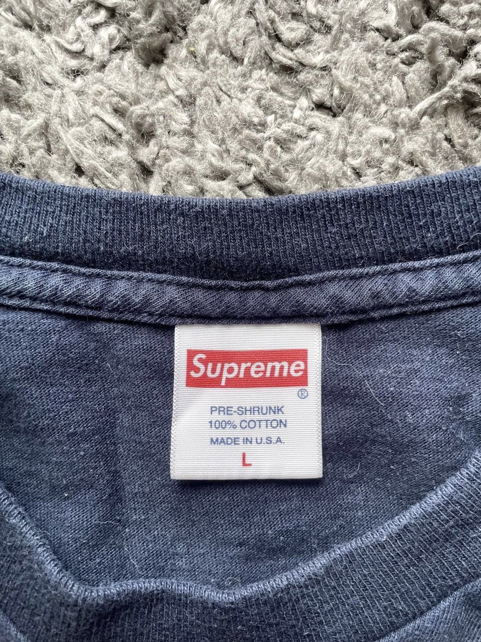 Designer × Supreme Supreme T-Shirt Streetwear Designer Big Logo Rare Y2k Size US L / EU 52-54 / 3 - 16 Thumbnail