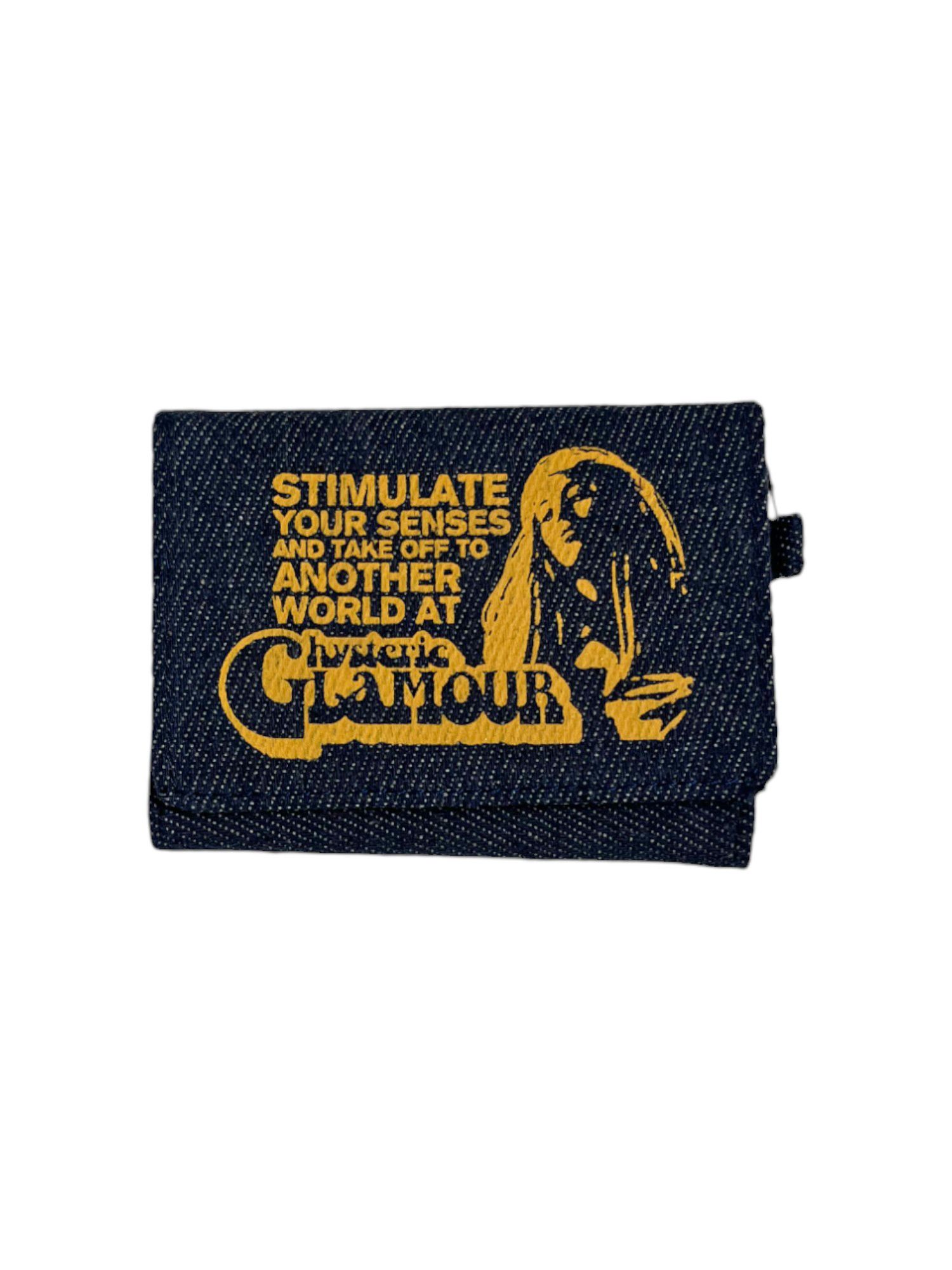 Hysteric Glamour Blue Denim Wallet Size ONE SIZE - 1 Thumbnail