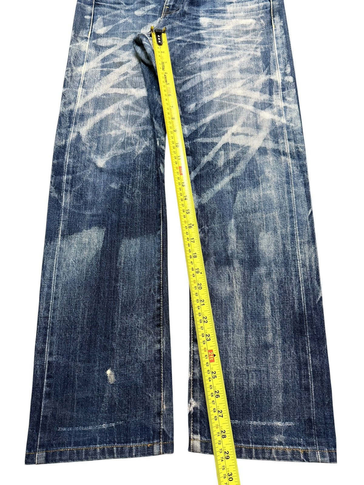 Vintage Covernat Selvedge Faded Wash Clawmark Whisker Loose