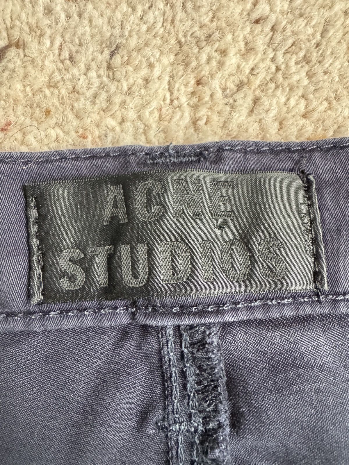 Acne Studios Acne studios max satin trousers 31 Size US 31 - 3 Thumbnail