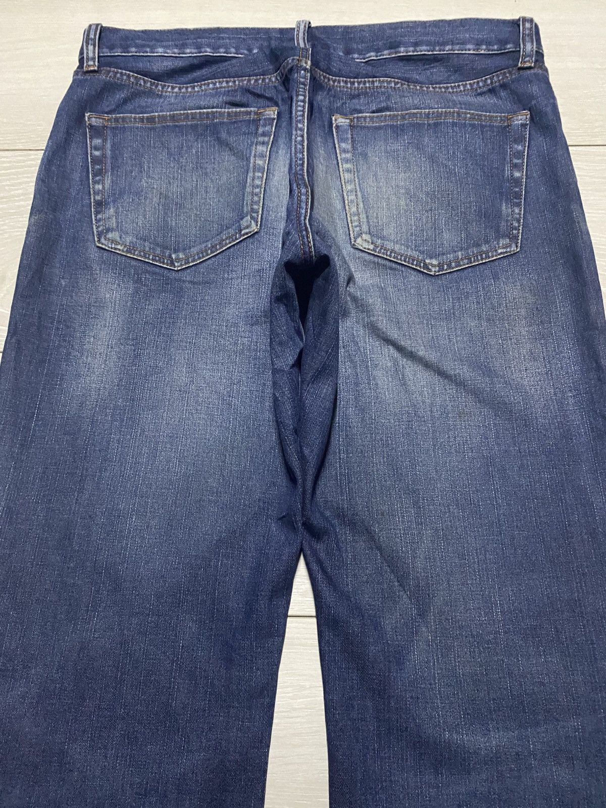 Japanese Brand Vintage Japanese Brand Uniqlo Grunge Distressed Loose Jeans Size US 33 - 4 Thumbnail