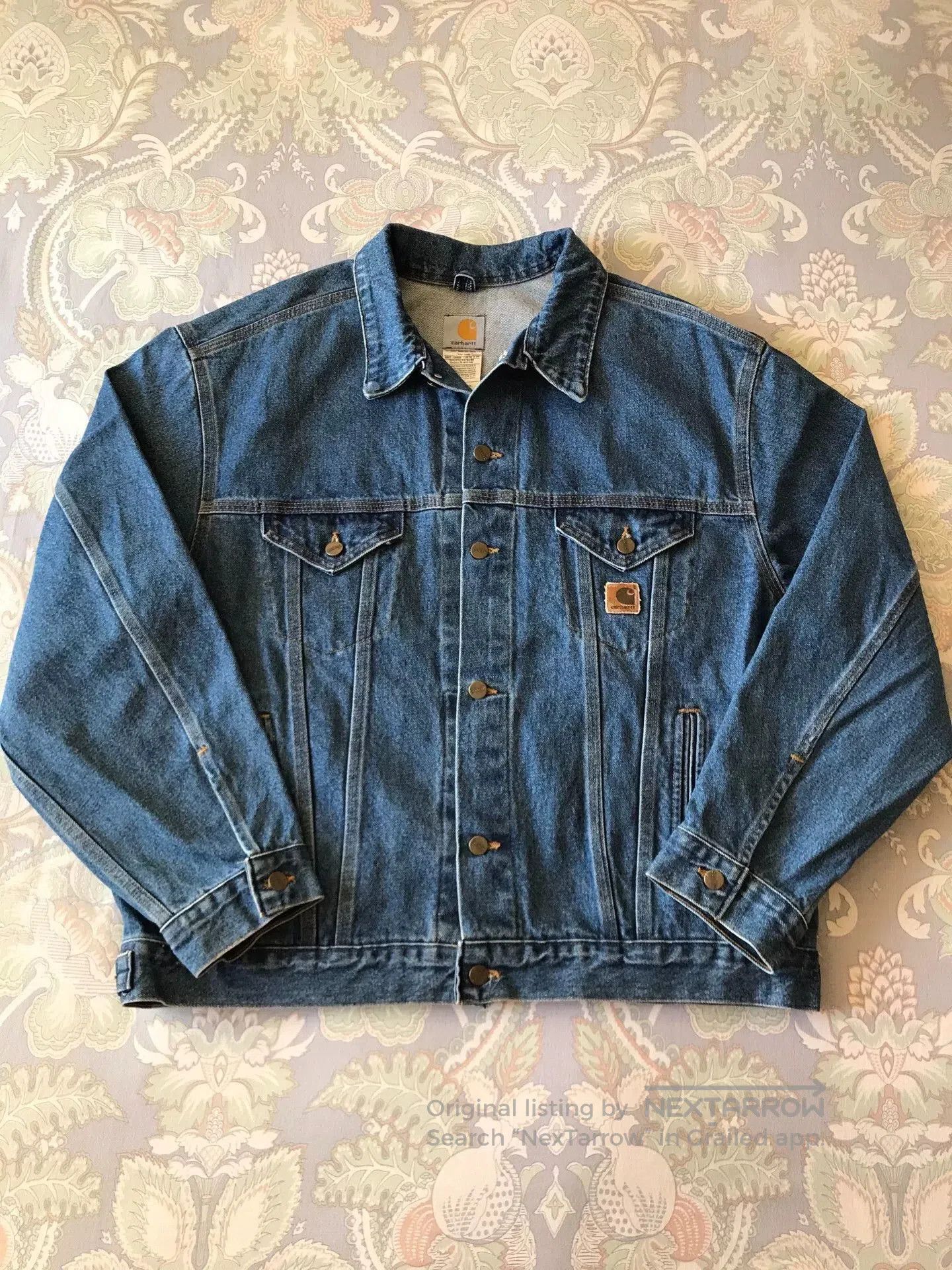 Carhartt Carhartt J12 DST Denim Jacket. Size US XL / EU 56 / 4 - 1 Thumbnail