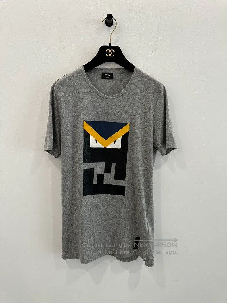 Fendi Fendi Double F large logo with little monster logo leather Size US S / EU 44-46 / 1 - 1 Thumbnail