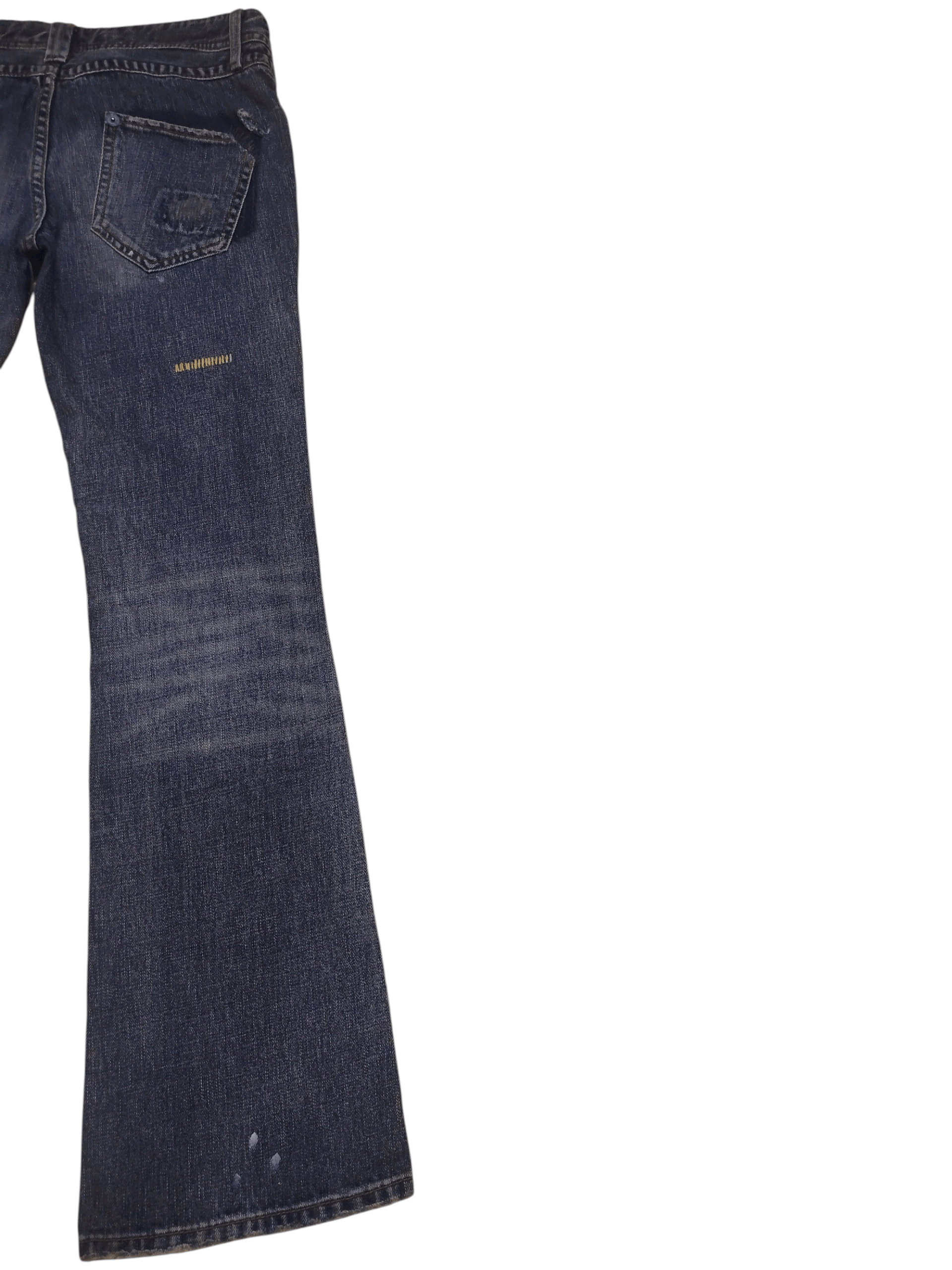 Undercover Rare!!! Back Number Patchwork Boro Flared Jeans Distressed Size US 32 / EU 48 - 11 Thumbnail