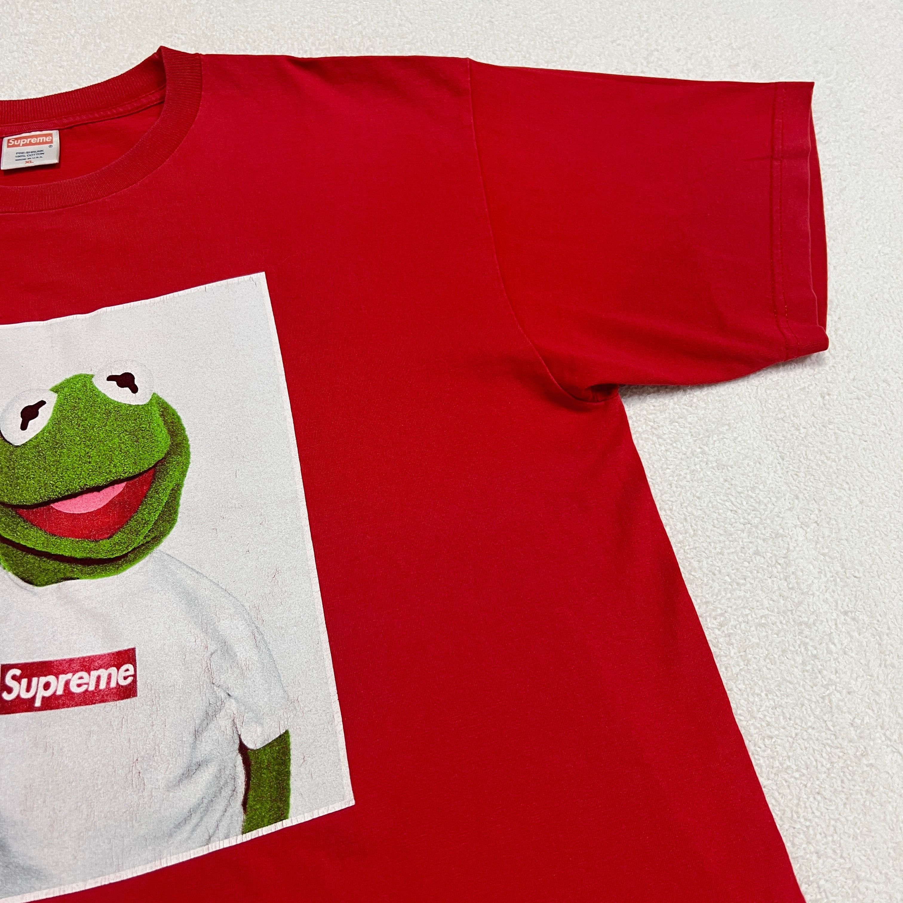 Supreme Supreme 08SS Kermit Tee Red Size US XL / EU 56 / 4 - 4 Thumbnail