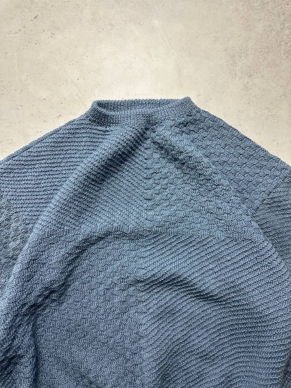 Vintage Vintage Custom Made Wool Knit Sweater Y2K L Size US L / EU 52-54 / 3 - 3 Thumbnail