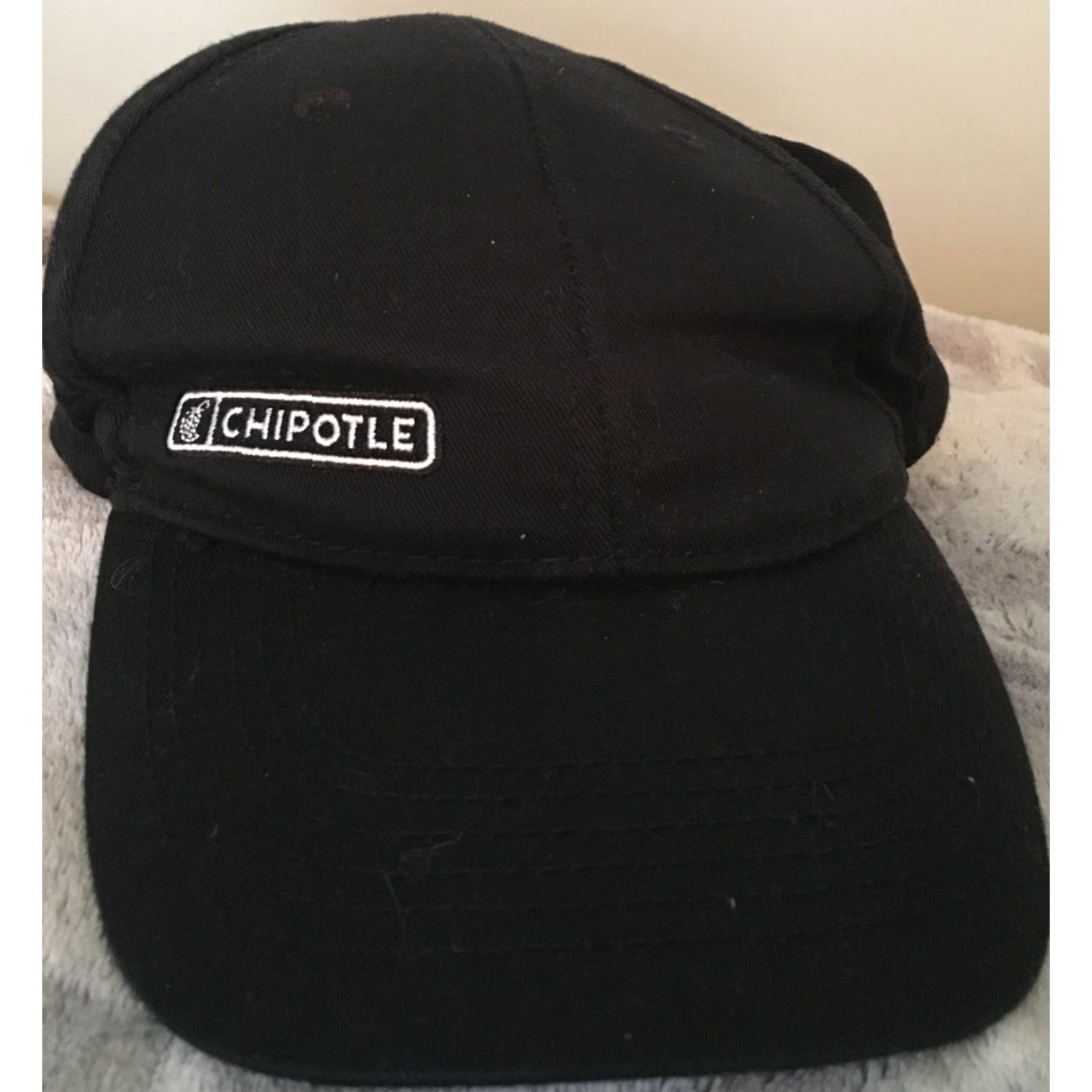 Logo 7 Loomstate Chipotle Hat Adjustable Cap Black Cotton Logo Baseball Cap OSFM Men Redundant text kept minimal? Size ONE SIZE - 3 Thumbnail