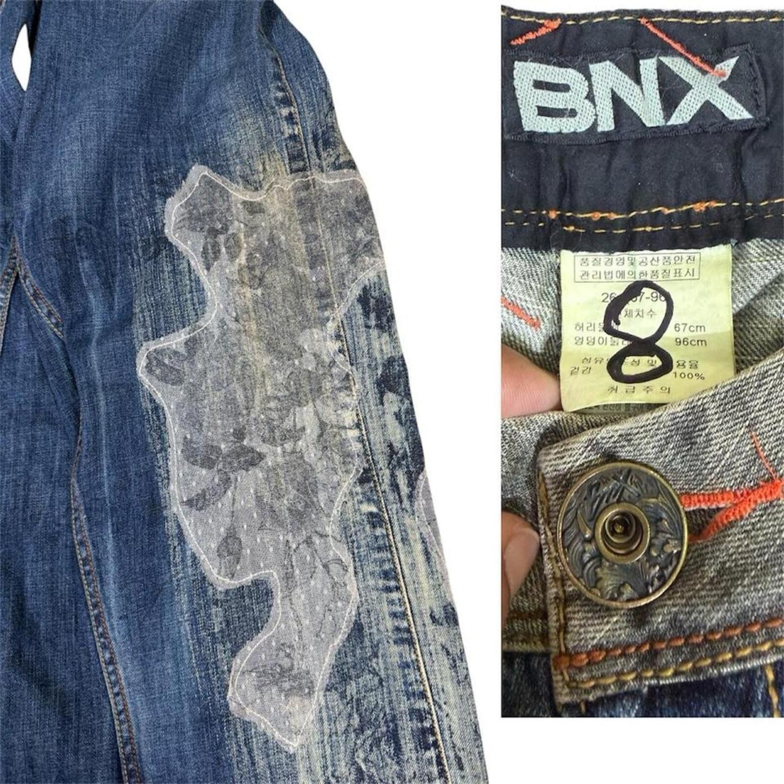 True Religion Y2K BNX Unique work baggy style denim jeans Size US 30 / EU 46 - 8 Thumbnail