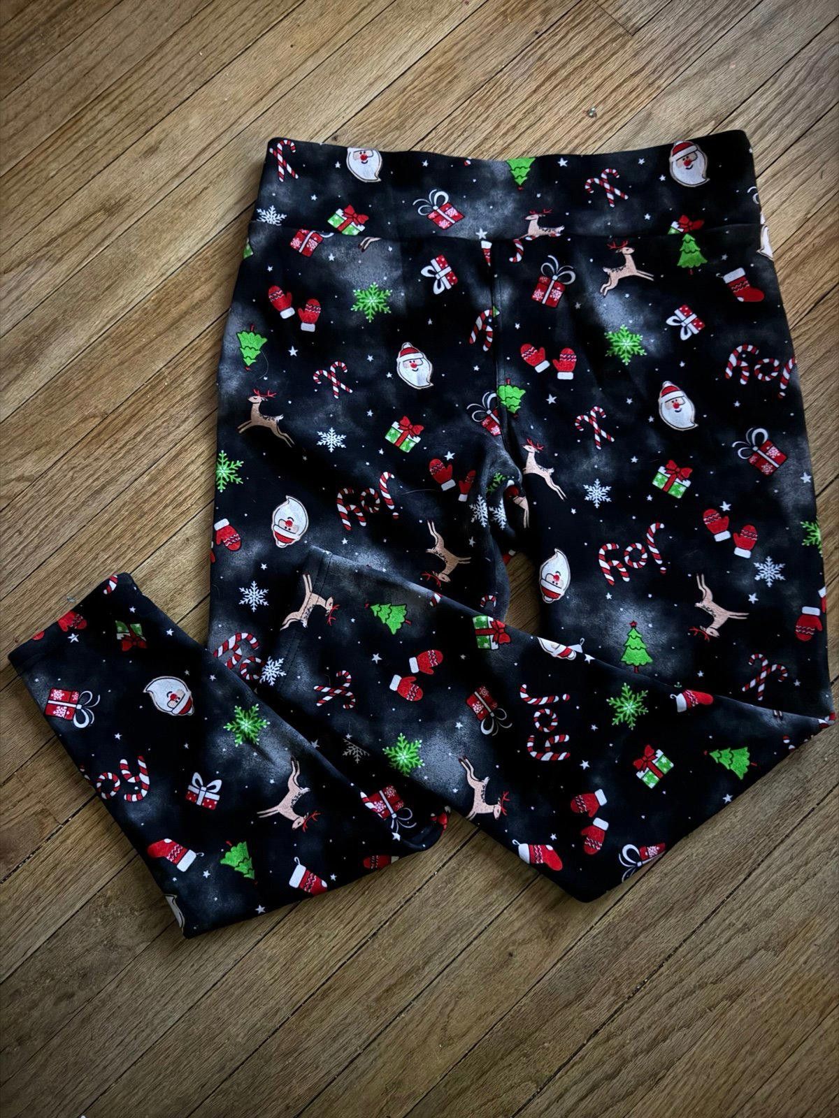 Designer 3XL Christmas Leggings Size 42" / US 20 - 1 Thumbnail