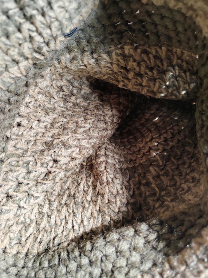 Japanese Brand Vintage Crochet Knitted handmade Bucket Hat Size ONE SIZE - 5 Thumbnail