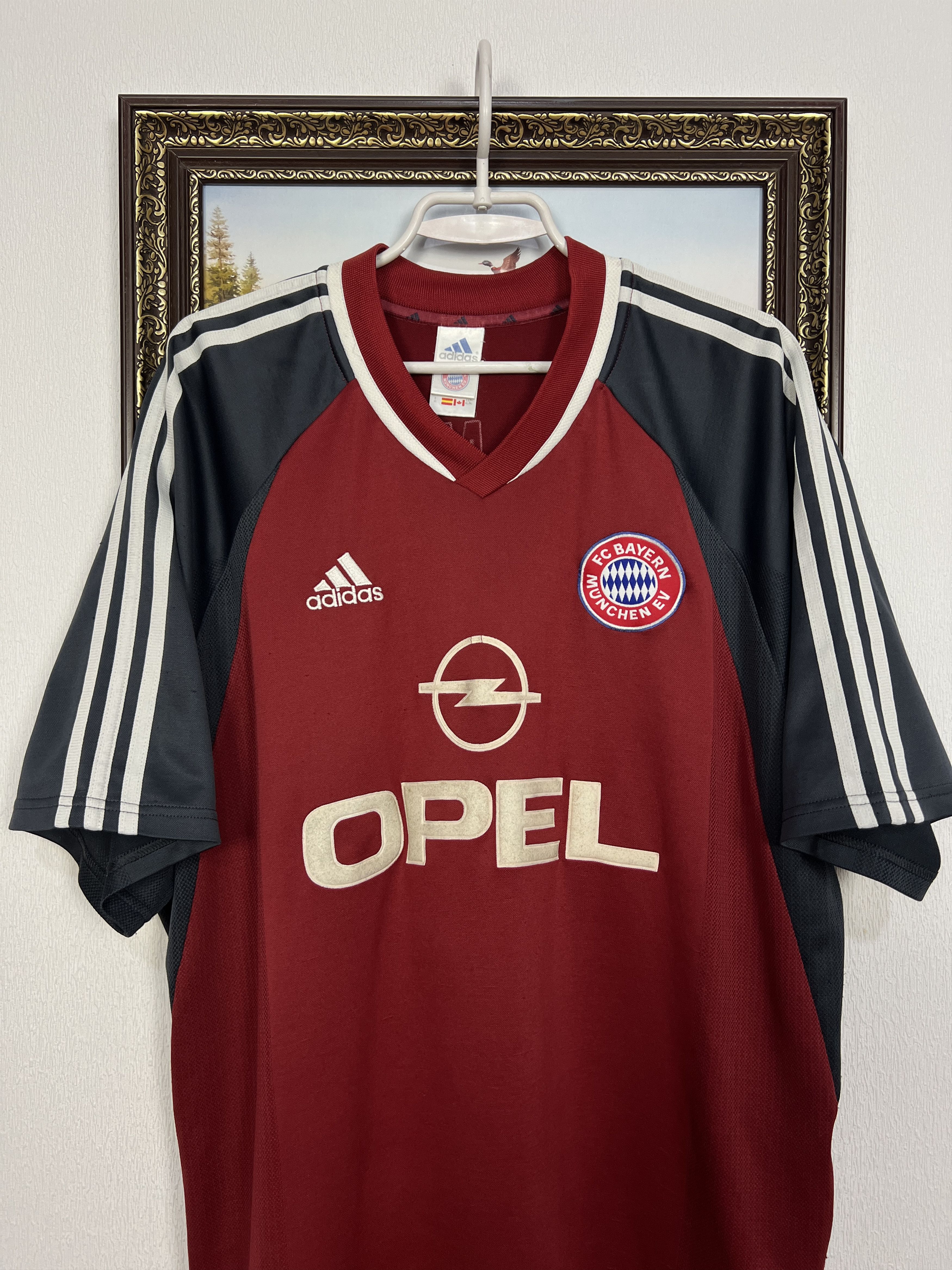 Adidas Bayern Munich football shirt Soccer Adidas Scholl Jersey Size US XL / EU 56 / 4 - 2 Thumbnail