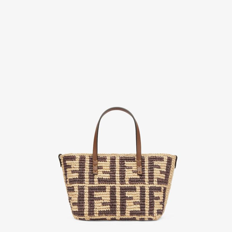 Fendi o1s1wg110526 Size: OS / OS / Roll Mini Bag in Beige/Brown Size ONE SIZE - 3 Thumbnail