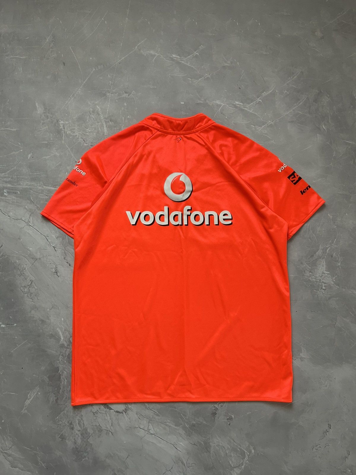Mercedes-Benz Rare Racing Vodafone Mclaren Mercedes Boss Fl T-Shirt NASCAR Size US L / EU 52-54 / 3 - 2 Thumbnail