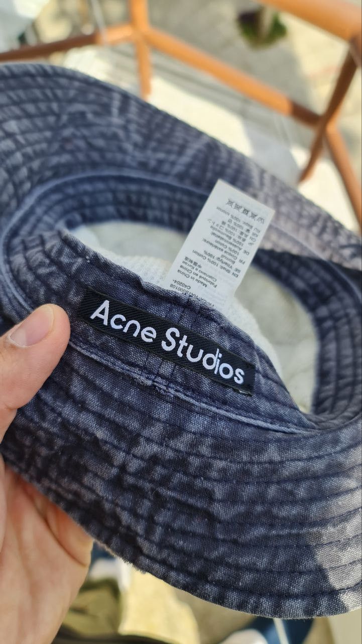 Acne Studios Acne Studios Buko Canvas Face Bucket Hat Size ONE SIZE - 6 Thumbnail