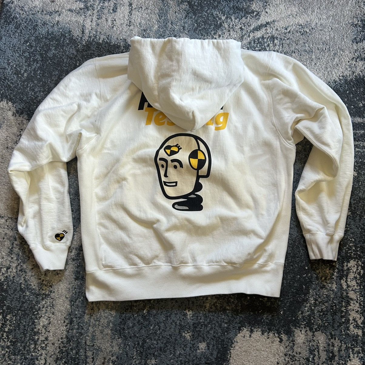 A$AP Rocky × Human Made HUMAN TESTiNG ASAP ROCKY NiGO HEAVYWEiGHT FLEECE HOODiE ÉCRU Size US XXL / EU 58 / 5 - 17 Thumbnail