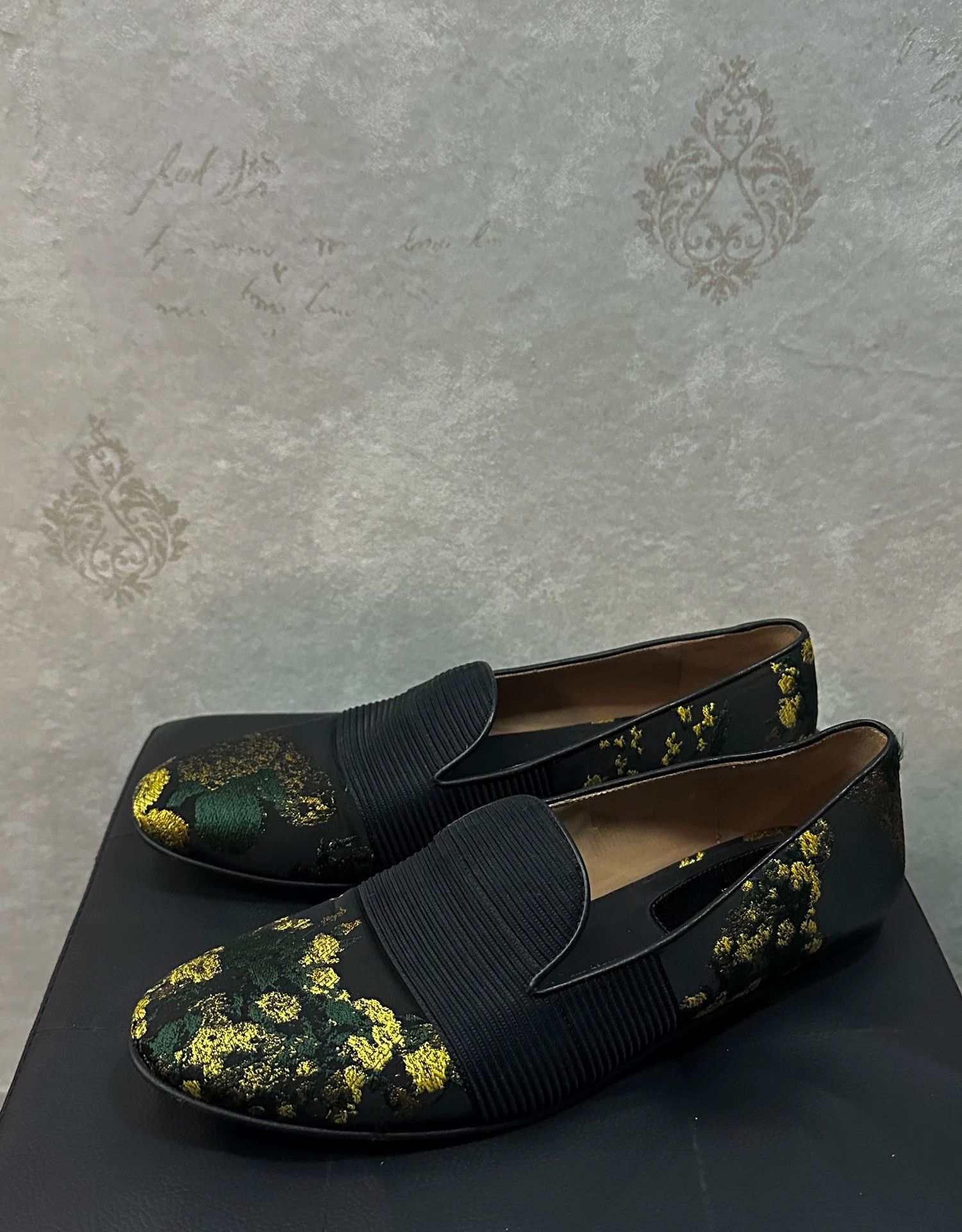 Dries Van Noten Dries Van Noten jacquard satin loafers Size US 6 / EU 39 - 4 Thumbnail